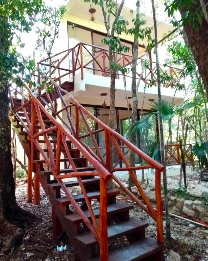 Saasil Kaax Villa Chemuyil Exteriör bild