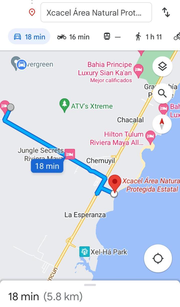 Saasil Kaax Villa Chemuyil Exteriör bild